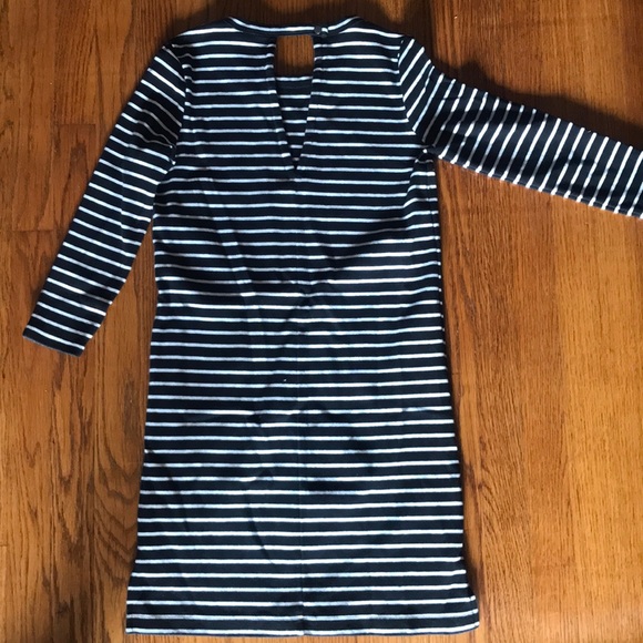 Black and white stripe Madewell dress - Picture 2 of 3